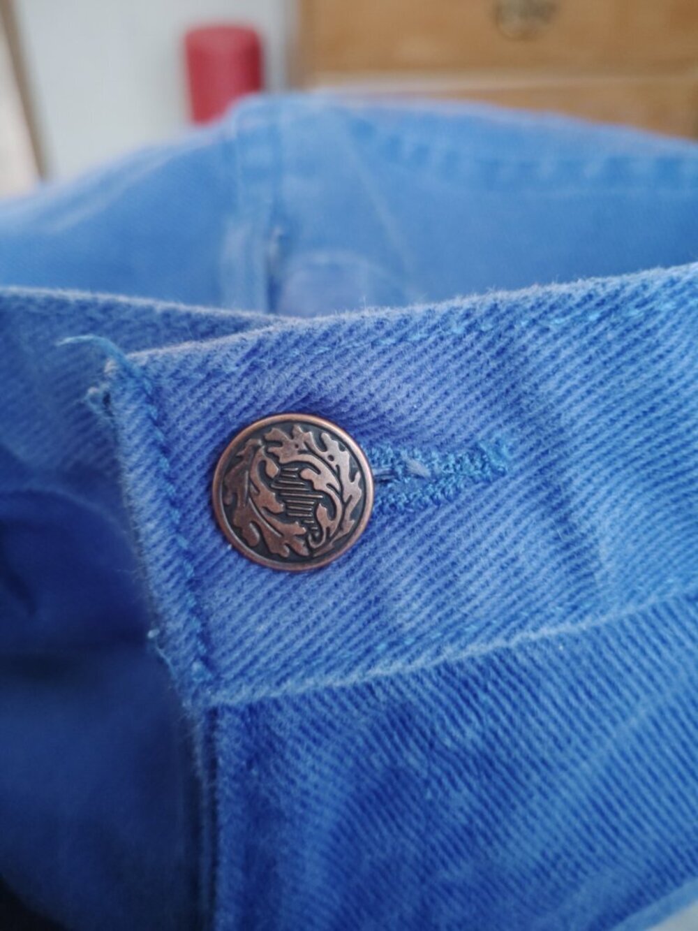 Vintage Newport News Size 6 Womens Jeans Blue 26x33 Mom Jeans - Picture 7 of 8